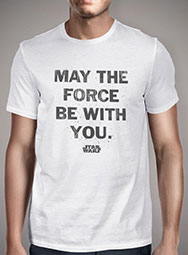 Мужская футболка May the Force Be With You Distressed