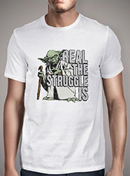 Мужская футболка Real The Struggle Is