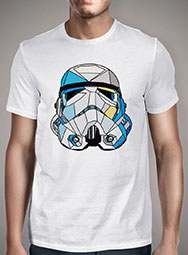 Мужская футболка Stained Glass Stormtrooper