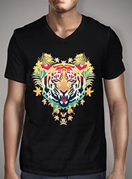Мужская футболка с V-образным вырезом Tiger