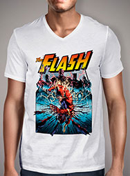 Мужская футболка с V-образным вырезом Flash Shreds
