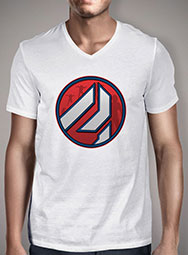 Мужская футболка с V-образным вырезом Ant-Man Icon