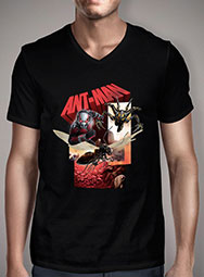 Мужская футболка с V-образным вырезом Ant-Man Rides