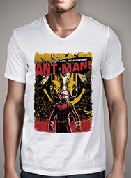 Мужская футболка с V-образным вырезом The Astonishing Ant-Man