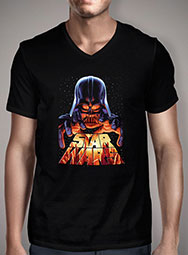 Мужская футболка с V-образным вырезом Darth Vader in Control