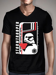 Мужская футболка с V-образным вырезом Modern Stormtrooper
