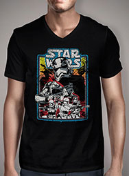 Мужская футболка с V-образным вырезом Vintage Stormtroopers