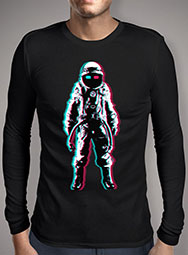 Мужская футболка с длинным рукавом Astro In 3d