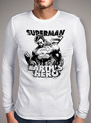 Мужская футболка с длинным рукавом Earths Hero