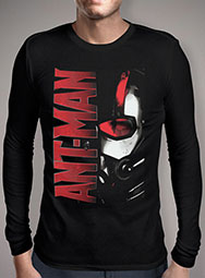 Мужская футболка с длинным рукавом Ant-Man Helmet