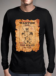 Мужская футболка с длинным рукавом Deadpool Wanted Poster