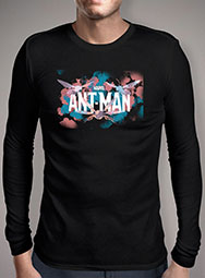 Мужская футболка с длинным рукавом Painted Ant-Man