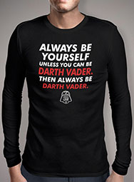 Мужская футболка с длинным рукавом Always Be Darth Vader
