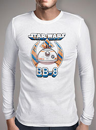 Мужская футболка с длинным рукавом BB-8