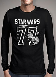 Мужская футболка с длинным рукавом Star Wars 77 Athletic Print