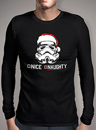 Мужская футболка с длинным рукавом Stormtrooper Naughty List