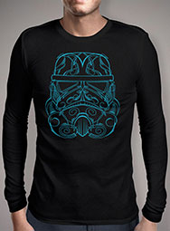Мужская футболка с длинным рукавом Stormtrooper Sketch