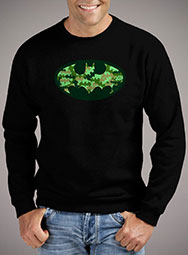 Мужской свитшот Batman Camouflage Logo