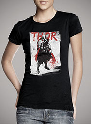 Женская футболка Thor In Grunge
