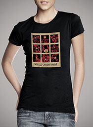 Женская футболка Vintage Daredevil Squares