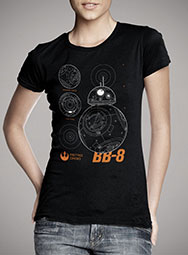 Женская футболка Astro Droid BB-8