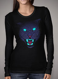 Женская футболка с длинным рукавом Electric Panther