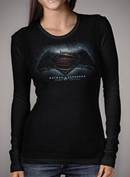 Женская футболка с длинным рукавом Batman v Superman - Dawn of Justice