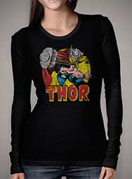 Женская футболка с длинным рукавом Thor Springs Into Action