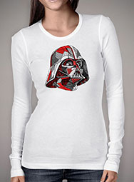 Женская футболка с длинным рукавом Abstract Vader