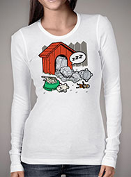 Женская футболка с длинным рукавом AT-AT Doghouse