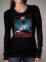 Женская футболка с длинным рукавом Battlefront AT-AT Sith Edition