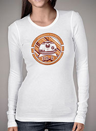 Женская футболка с длинным рукавом BB-8 Medallion