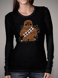 Женская футболка с длинным рукавом Chewbacca and Friends