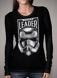 Женская футболка с длинным рукавом First Order Troop Leader