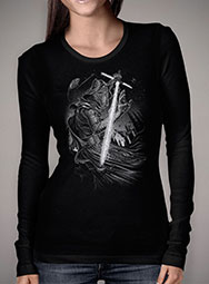 Женская футболка с длинным рукавом Shadow of Kylo Ren