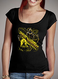 Женская футболка с глубоким вырезом Ant-Man vs Yellowjacket
