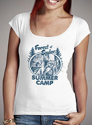 Женская футболка с глубоким вырезом Endor Summer Camp
