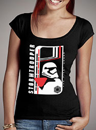Женская футболка с глубоким вырезом Modern Stormtrooper