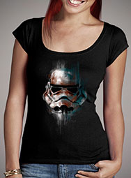 Женская футболка с глубоким вырезом Stormtrooper