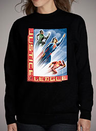 Женский свитшот Justice League Speed Team