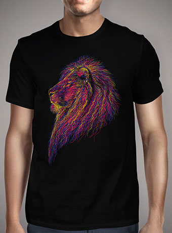 Мужская футболка Lion Scribble