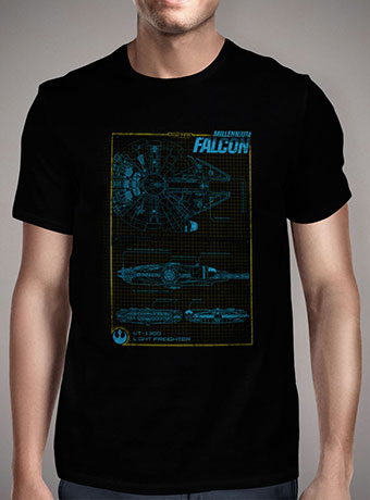 Мужская футболка Falcon Schematics