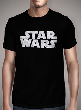 Мужская футболка Star Wars Distressed Logo