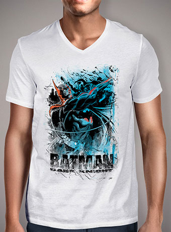 Мужская футболка с V-образным вырезом Batman - Hero of Gotham City