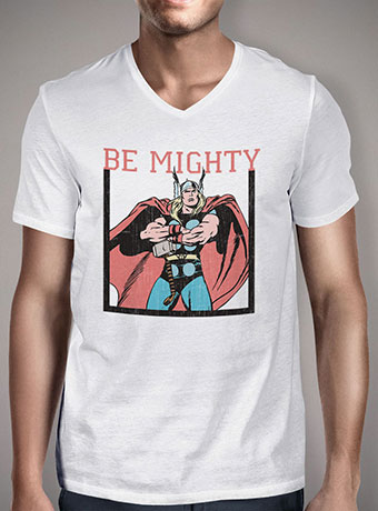 Мужская футболка с V-образным вырезом Mighty Thor