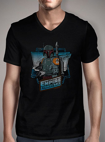Мужская футболка с V-образным вырезом Boba Fett- The Empire Strikes Back