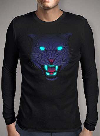 Мужская футболка с длинным рукавом Electric Panther