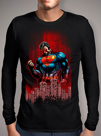 Мужская футболка с длинным рукавом Return of Krypton