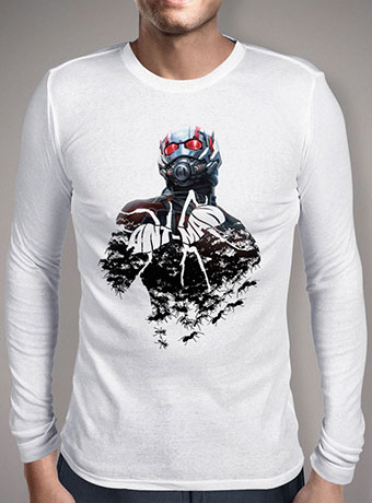 Мужская футболка с длинным рукавом Ant-Man Army