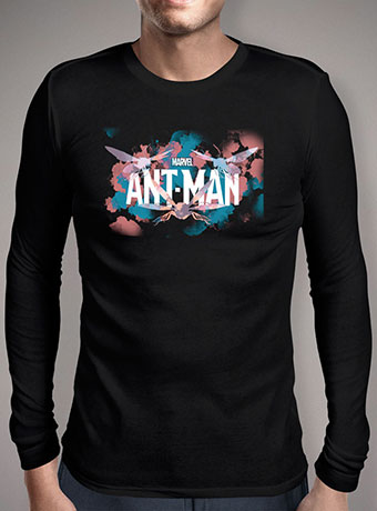 Мужская футболка с длинным рукавом Painted Ant-Man